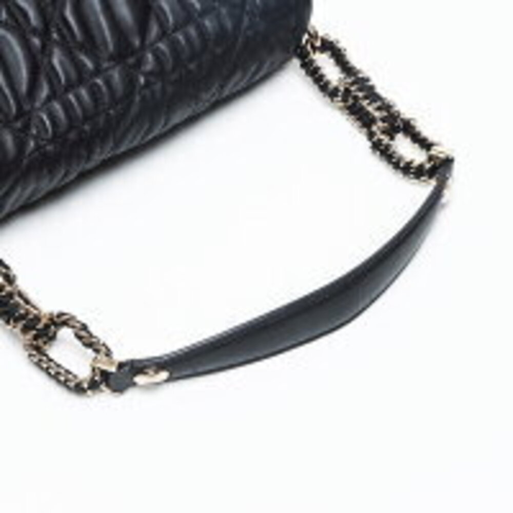 Christian Dior Cannage Flap Leather Handbag Black - Picture 13 of 13